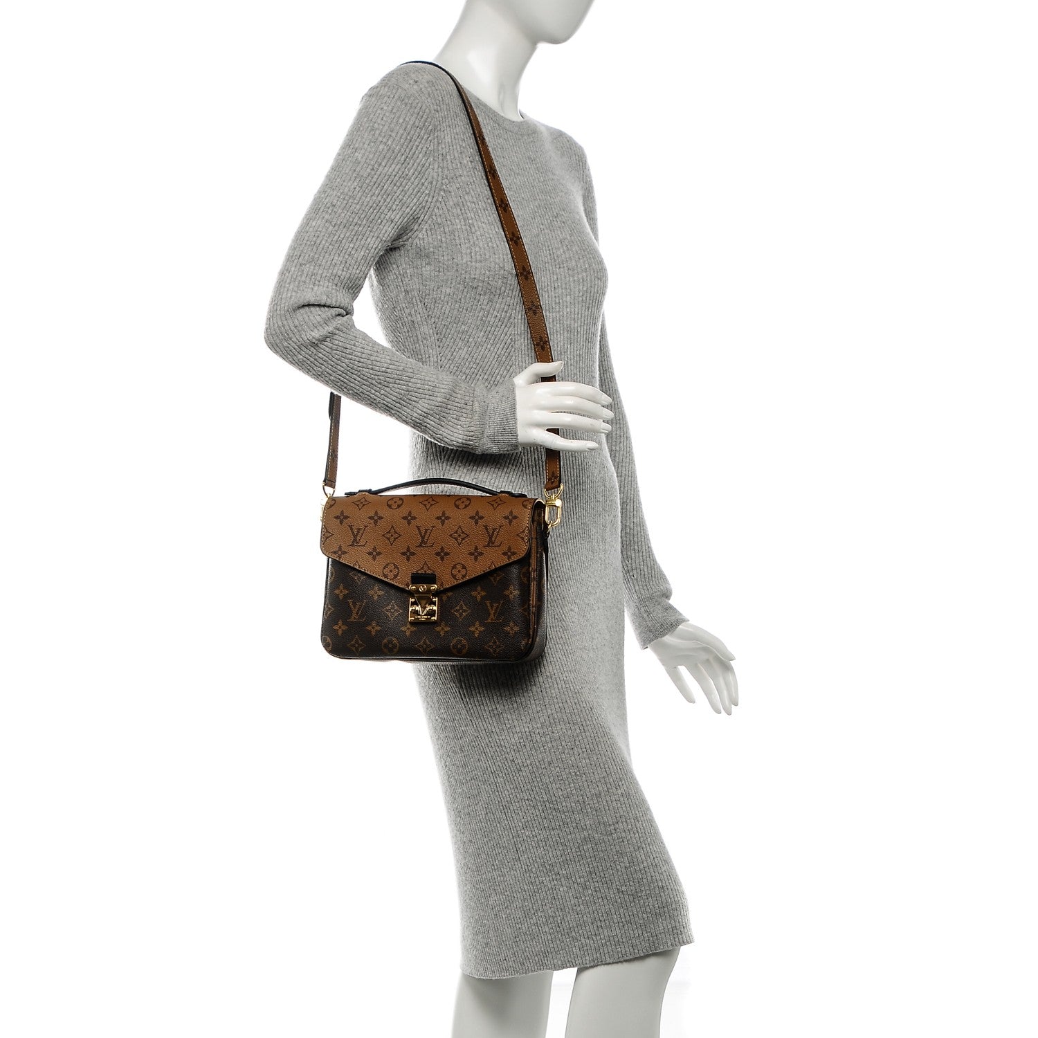 Louis Vuitton Reverse Monogram Pochette Metis 2 of 7
