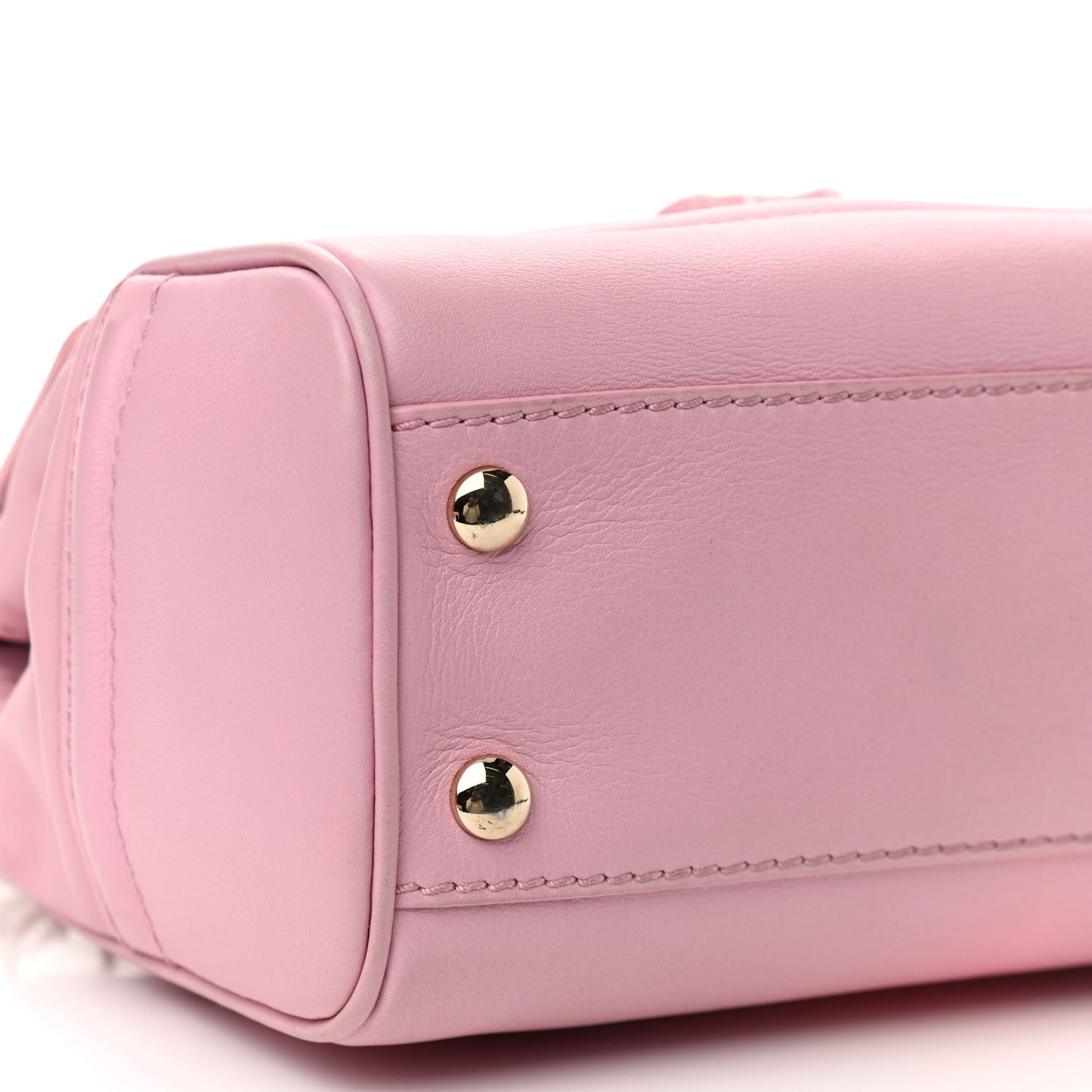 Calfskin Crystal Medium Baroque Palazzo Empire Bag Pink