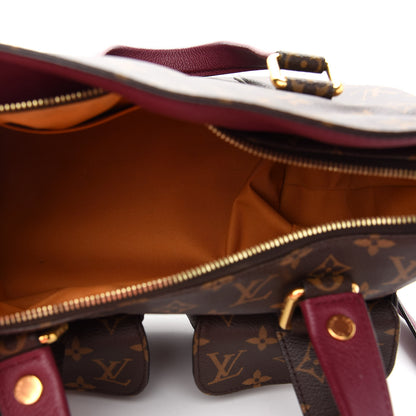 Louis Vuitton Monogram Manhattan NM Raisin 5 of 9