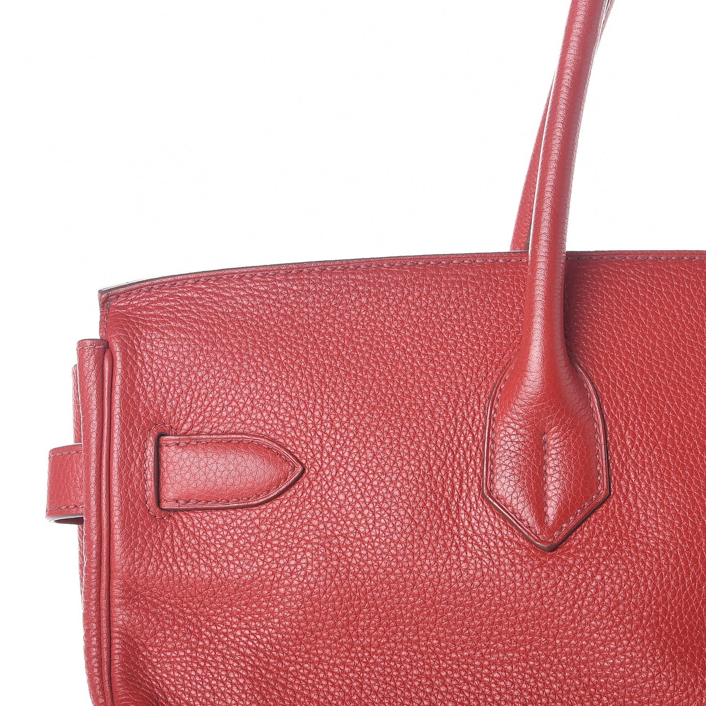 Taurillon Clemence JPG Shoulder Birkin II 42 Rouge Vif