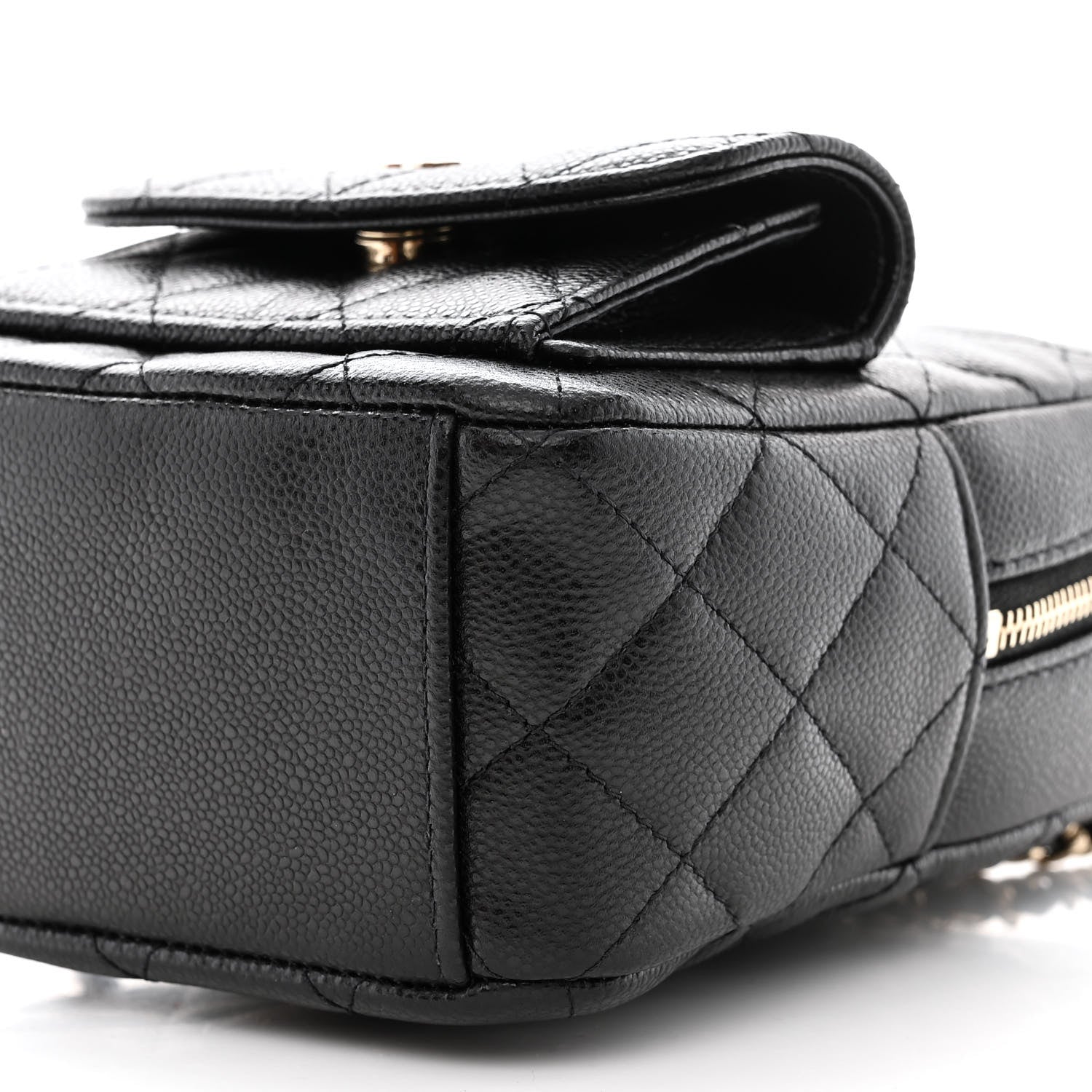 Chanel Caviar Quilted CC Mini Classic Backpack Black 10 of 11