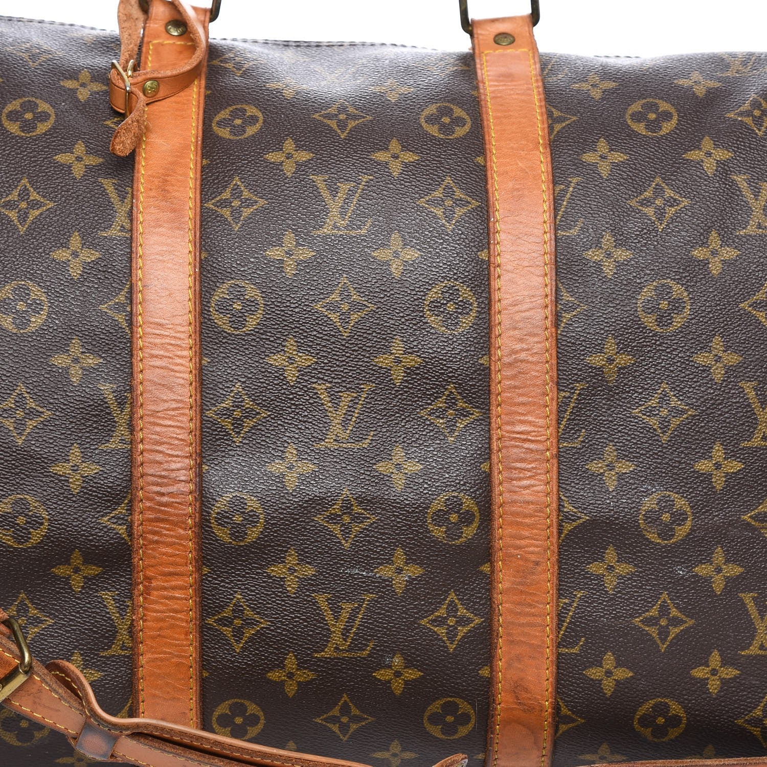 Louis Vuitton Monogram Keepall Bandouliere 55 20 of 31