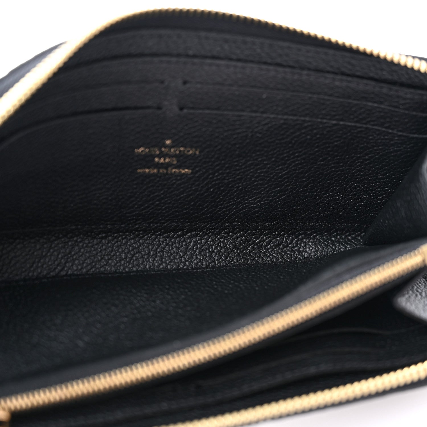 Louis Vuitton Empreinte Clemence Wallet Black 5 of 8