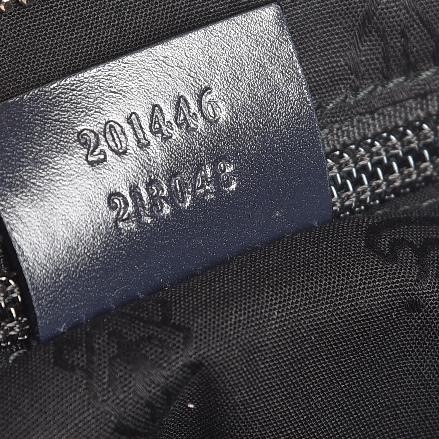 Gucci Imprime Monogram Medium Flat Messenger Bag Navy 7 of 7