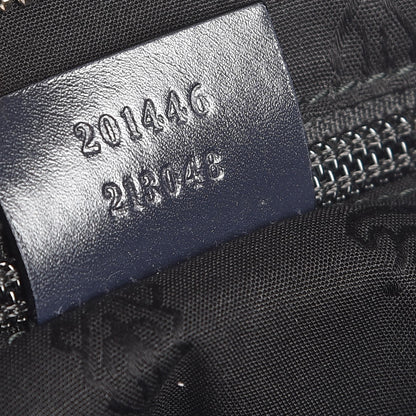Gucci Imprime Monogram Medium Flat Messenger Bag Navy 7 of 7