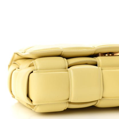 Bottega Veneta Lambskin Maxi Intreccio Padded Chain Cassette Crossbody Bag Butter 7 of 8
