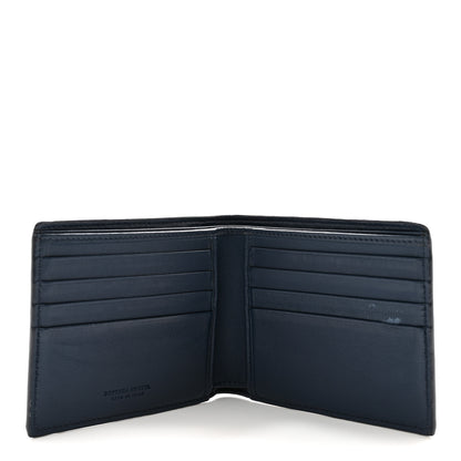 Bottega Veneta Nappa Intrecciato Bi-Fold Wallet Denim 5 of 7