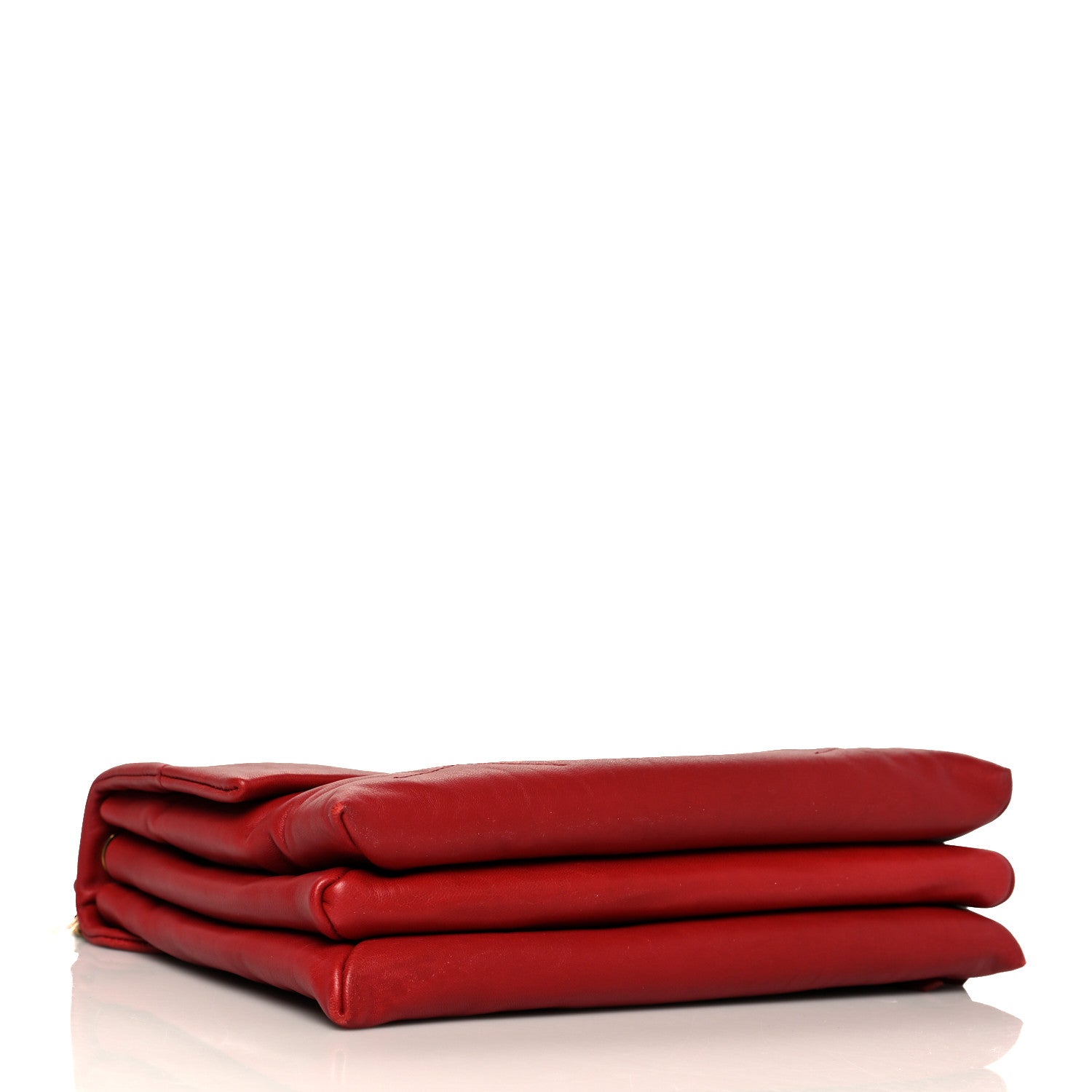 Lanvin Lambskin Quilted Medium Sugar Flap Shoulder Bag Red 3 of 11