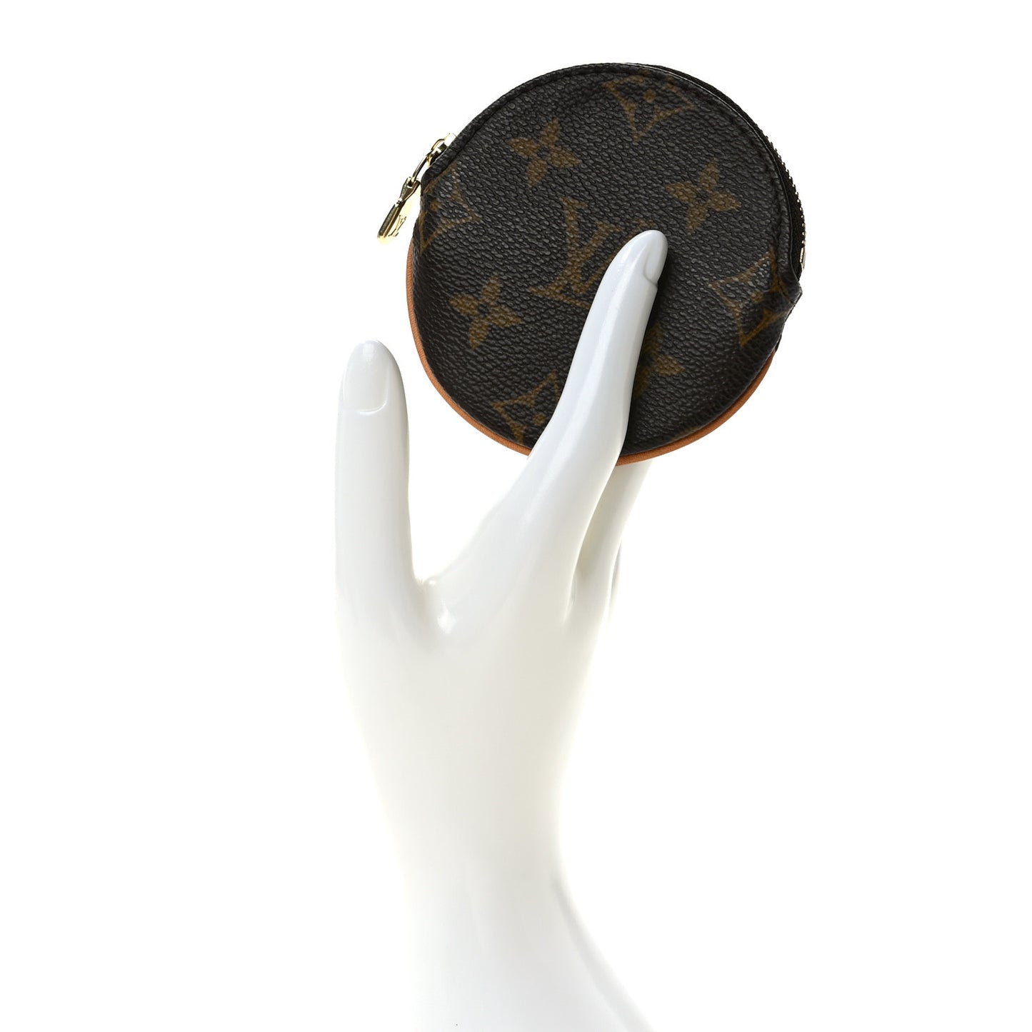 Monogram Round Coin Purse