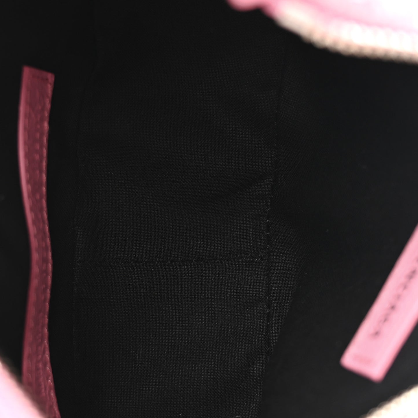Agneau Arena Le Cagole Shoulder Bag XS Candy Pink