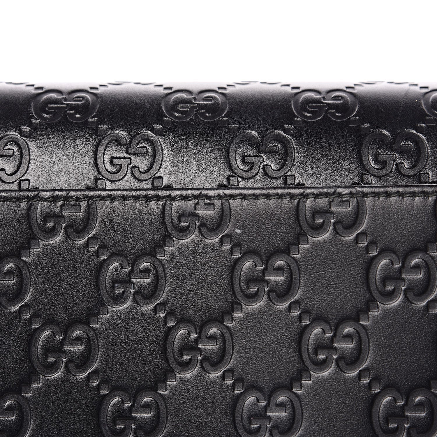 Gucci Guccissima Clutch Black 6 of 11
