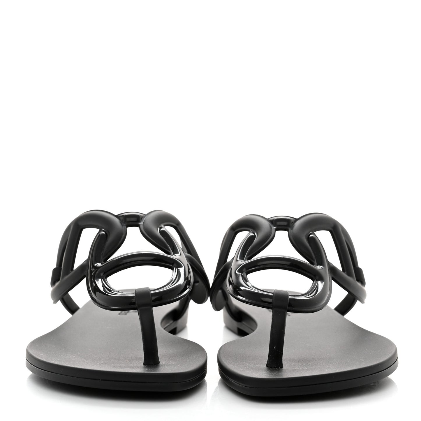 Rubber Womens Egerie Sandals 36 Black