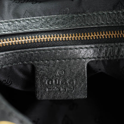 Gucci Calfskin Suede Fringe Babouska Hobo Black 6 of 8
