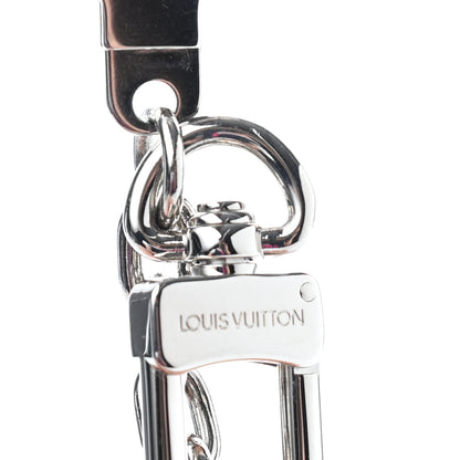 Louis Vuitton LV Facettes Bag Charm Key Holder Silver 4 of 6