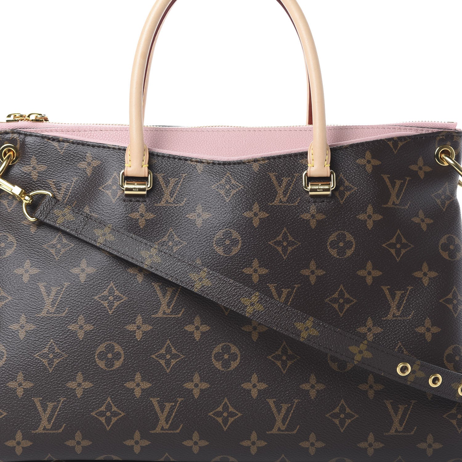 Louis Vuitton Monogram Pallas Rose Ballerine 7 of 10