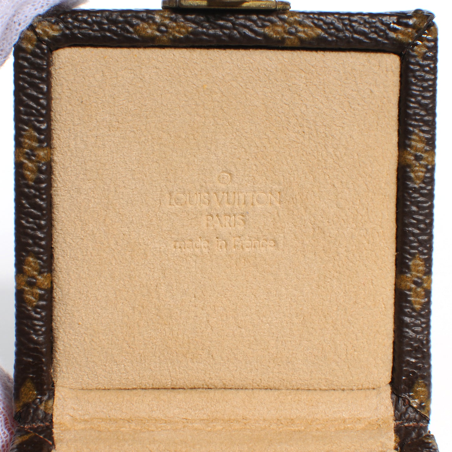 Monogram Ring Box Mini Trunk Case