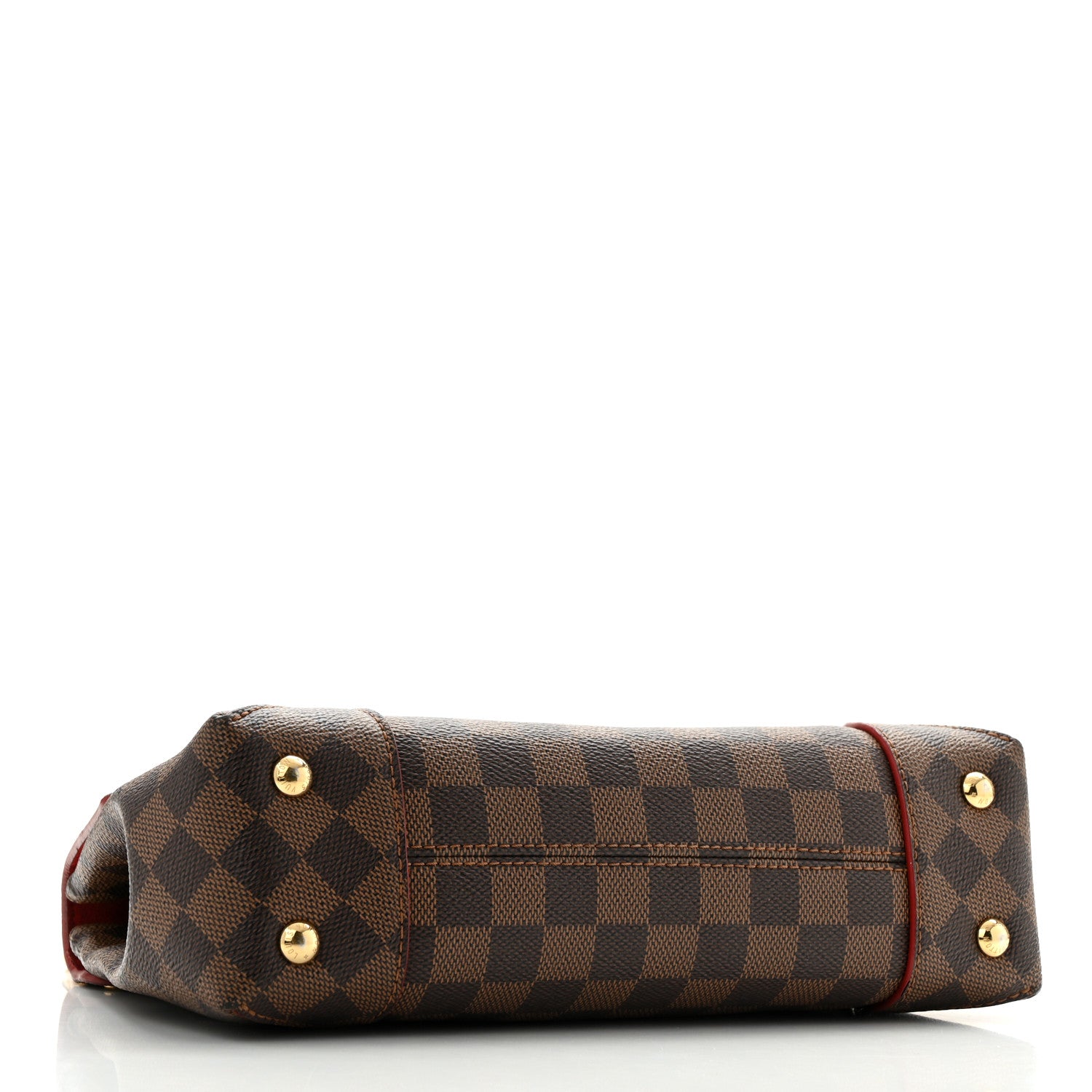 Louis Vuitton Damier Ebene Caissa Clutch Cherry 4 of 14