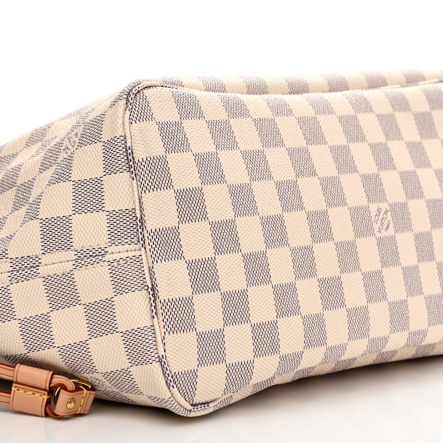Damier Azur Neo Neverfull MM Rose Ballerine