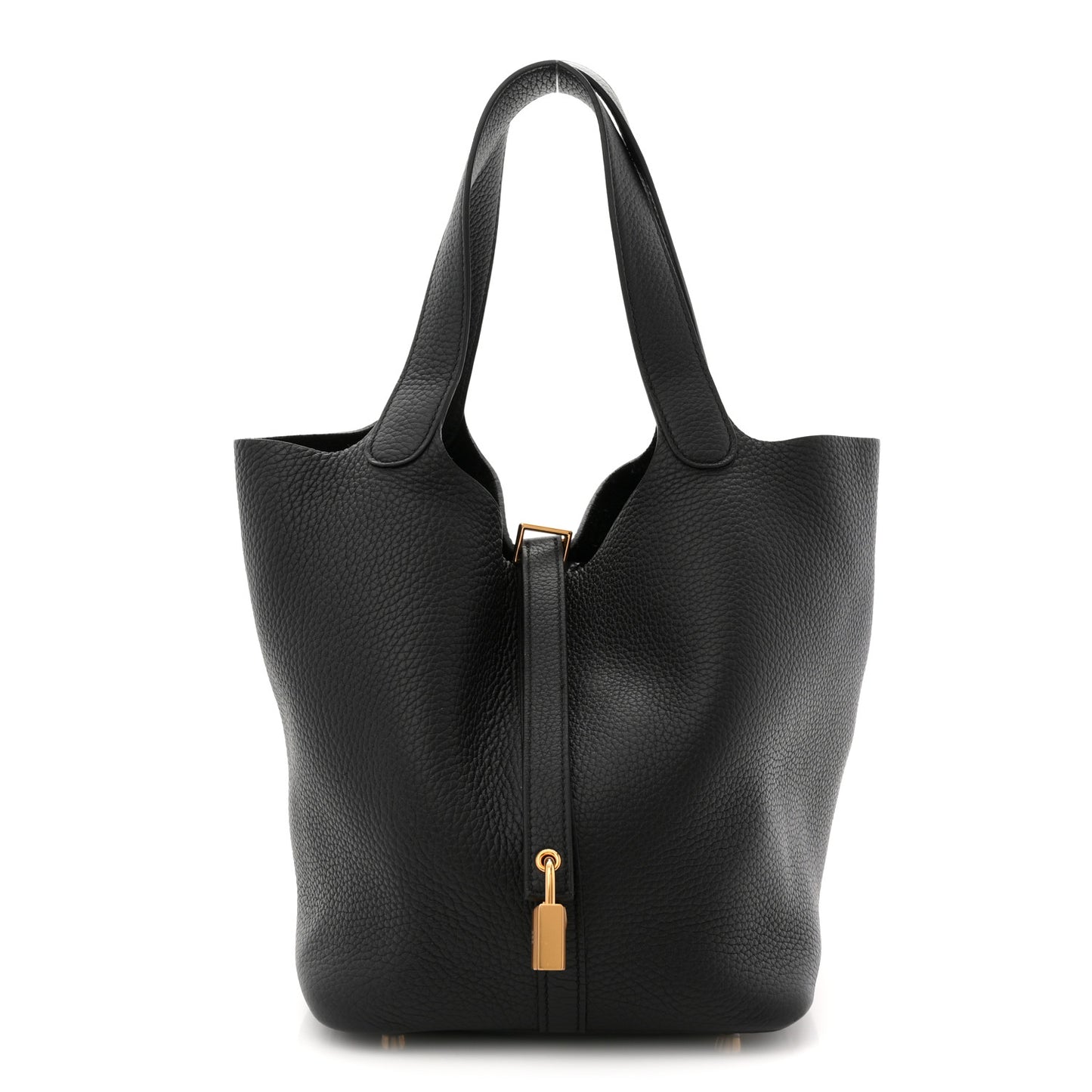 Taurillon Clemence Picotin Lock 22 MM Black