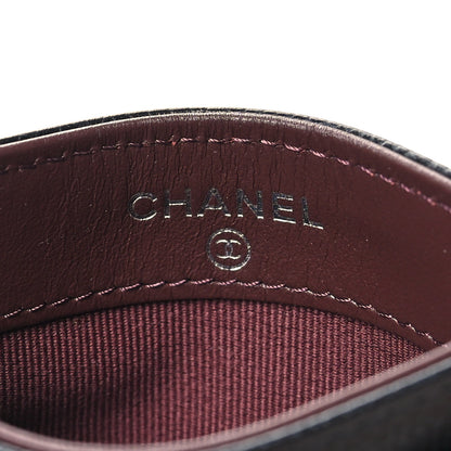 Chanel Caviar Quilted Card Holder Black 6 of 10