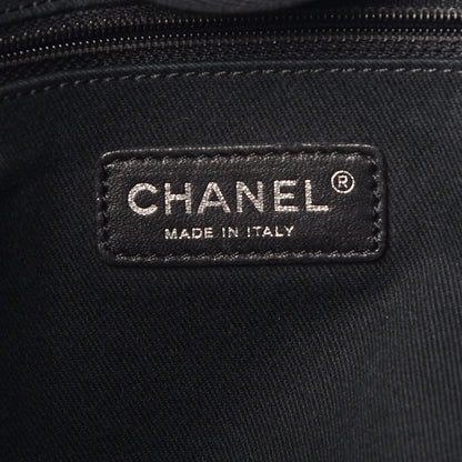 Chanel Canvas Large Deauville Tote Grey 6 of 8