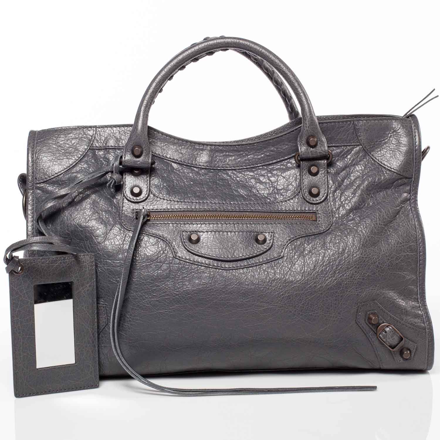 Balenciaga Agneau City Gris Tarmac 1 of 7