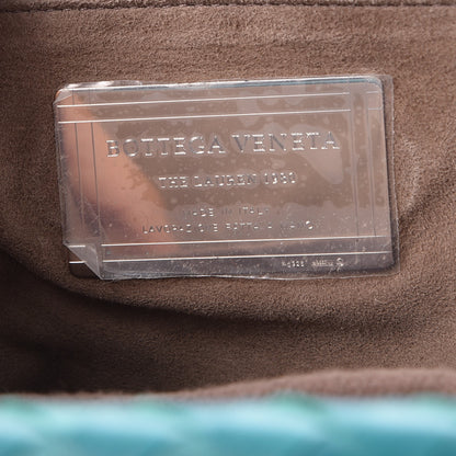 Bottega Veneta Nappa Intrecciato The Lauren 1980 Clutch Aqua 6 of 9