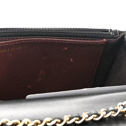 Chanel Lambskin Quilted Trendy CC Wallet On Chain WOC Black 13 of 16