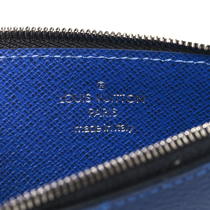 Louis Vuitton Monogram Taiga Coin Card Holder Cobalt 6 of 6