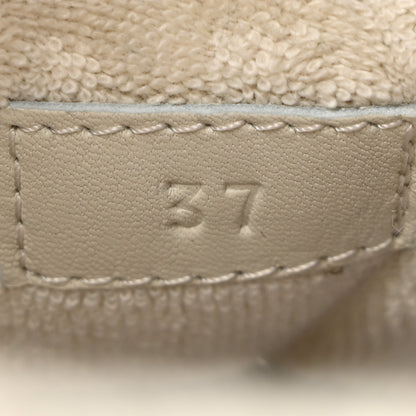 Gucci Nylon Nubuck Web Womens Screener Sneakers 37 Mystic White Dusty Milk 8 of 12