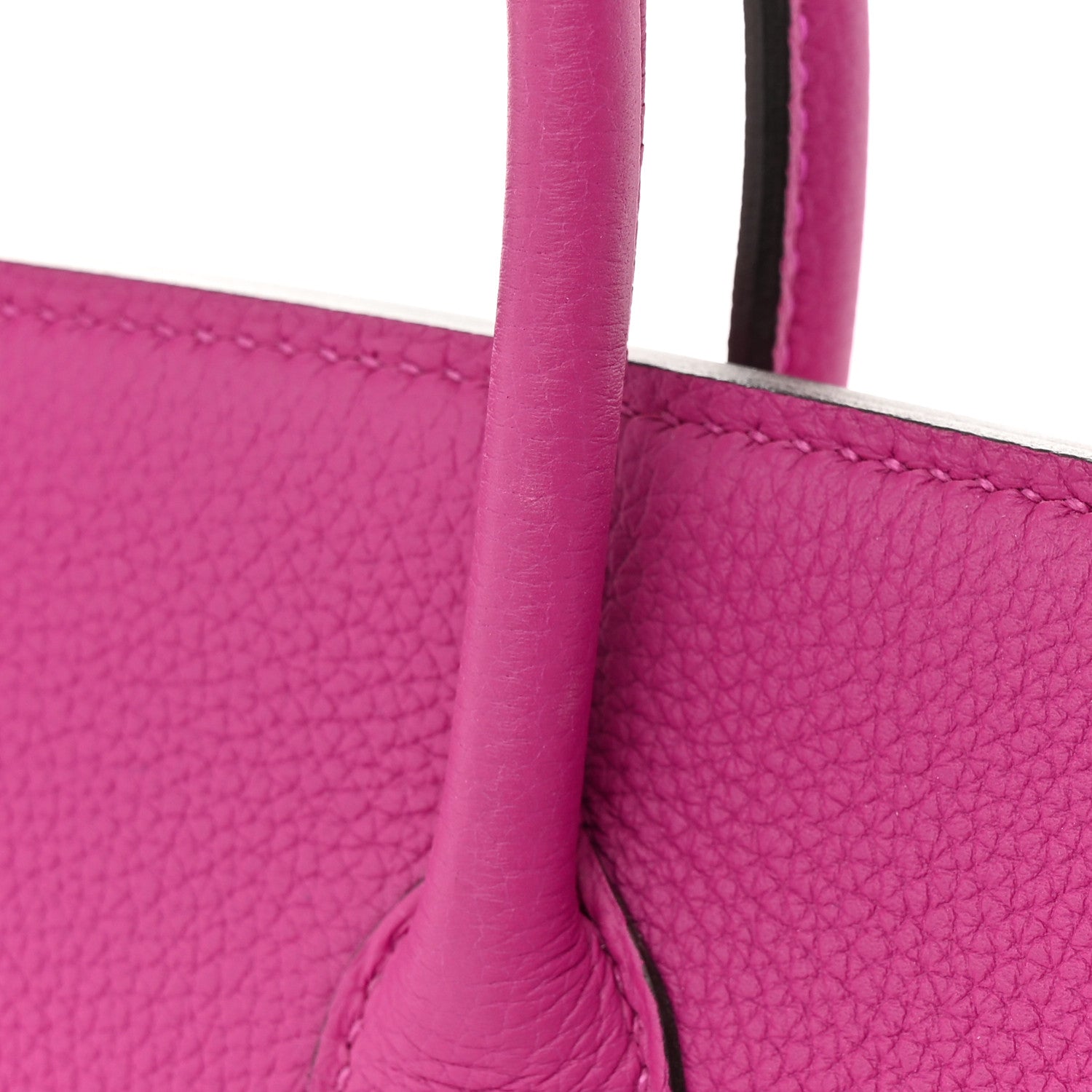Hermes Togo Birkin 25 Rose Pourpre 12 of 14