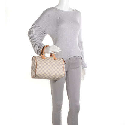 Louis Vuitton Damier Azur Speedy 25 4 of 8