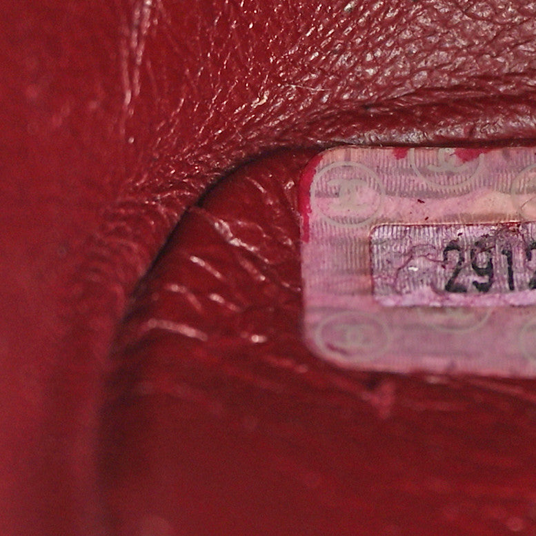 Lambskin Quilted Small Single Flap Black