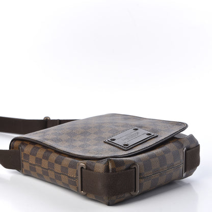 Louis Vuitton Damier Ebene Brooklyn PM 3 of 9
