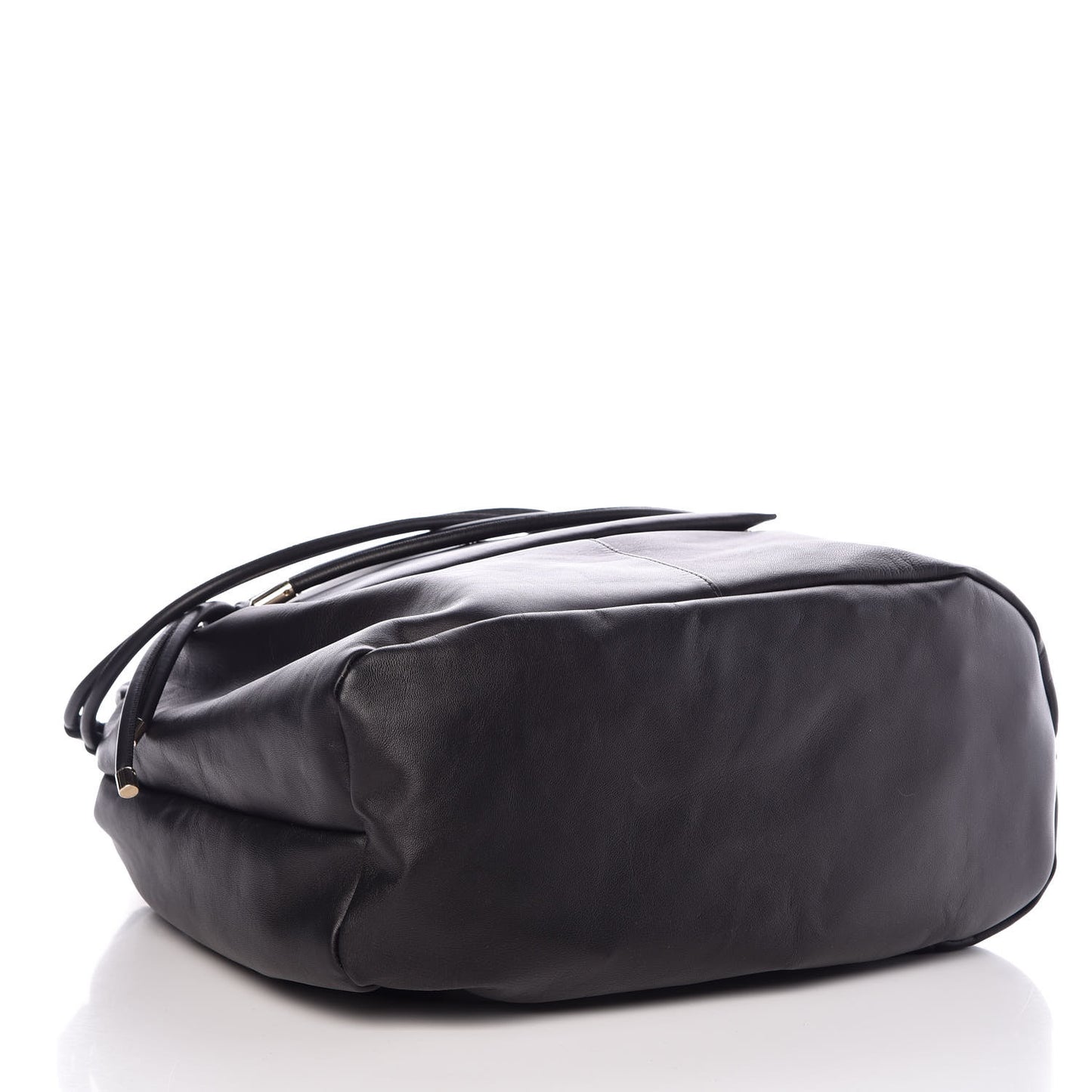 Calfskin Day Dreamer Drawstring Bag Black