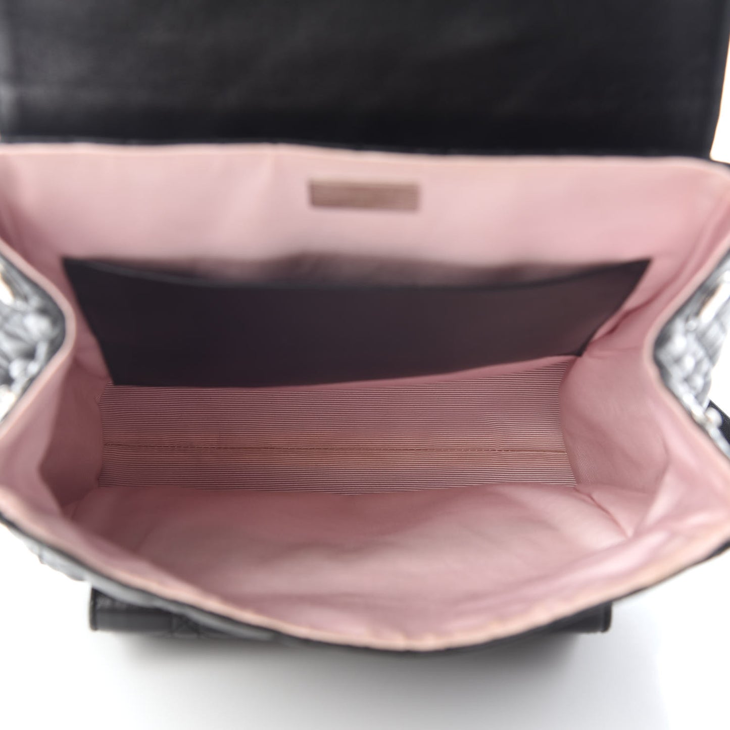 Lambskin Cannage Large Stardust Backpack Black