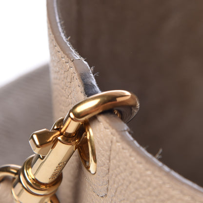 Celine Soft Grained Calfskin Sangle Bucket Bag Dune 9 of 10