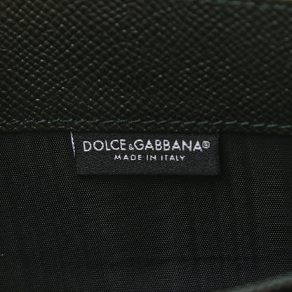 Dolce & Gabbana Dauphine Zip Around Wallet Dark Green 5 of 6