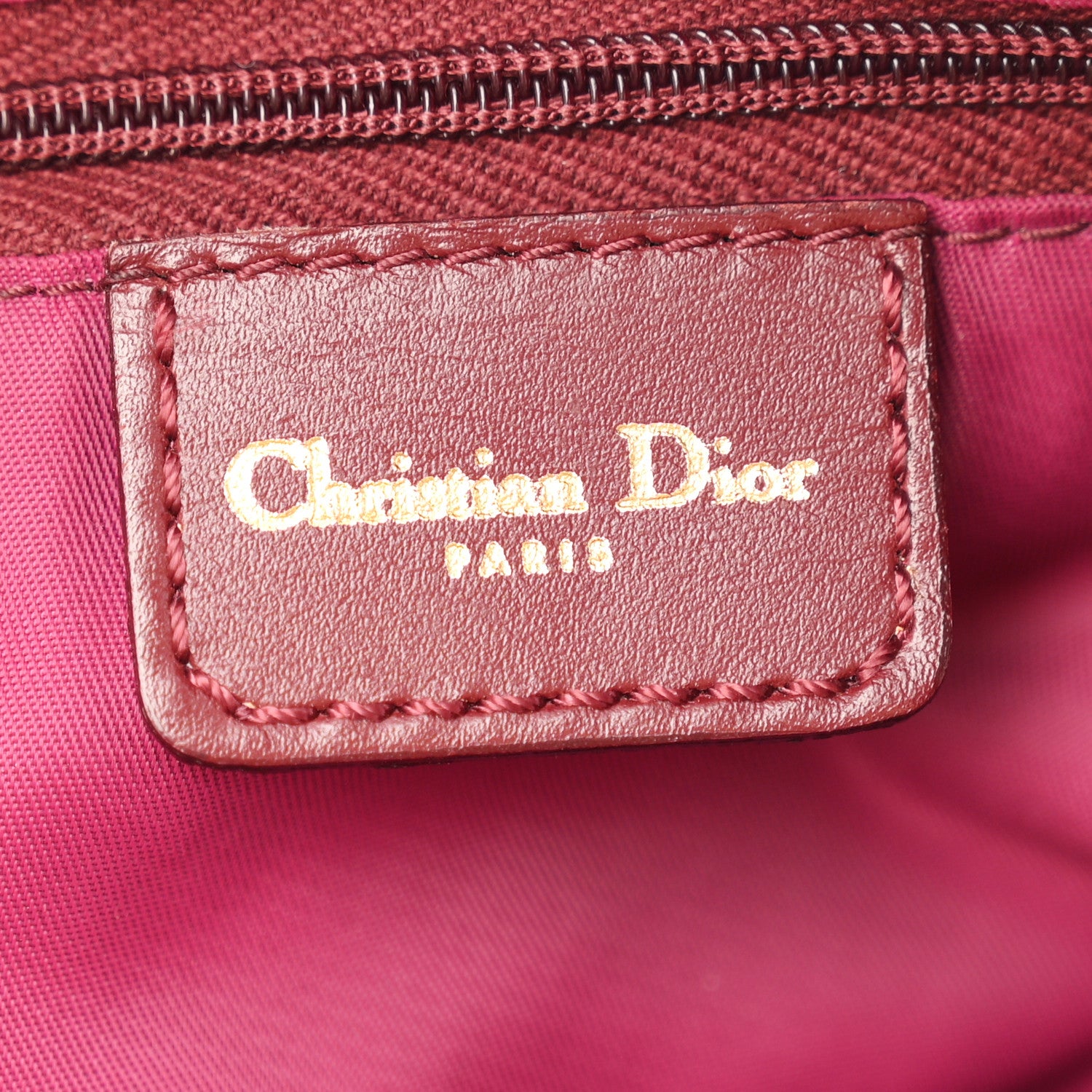 Christian Dior Monogram Boston Red 6 of 11