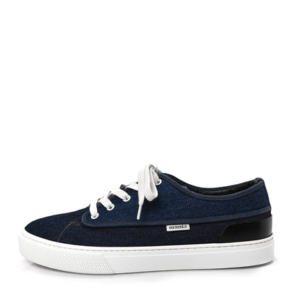 Hermes Denim Mens Envy Sneakers 43 Bleu 1 of 8