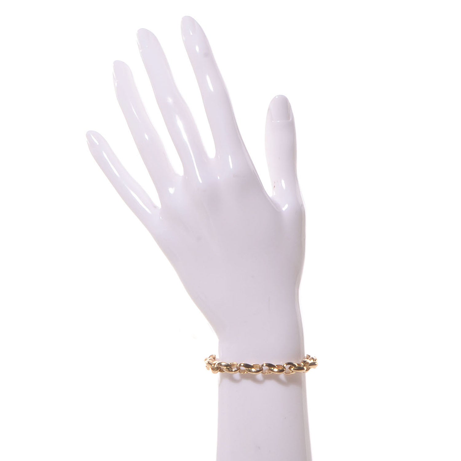 Cartier 18k Yellow Gold Link Bracelet 2 of 6