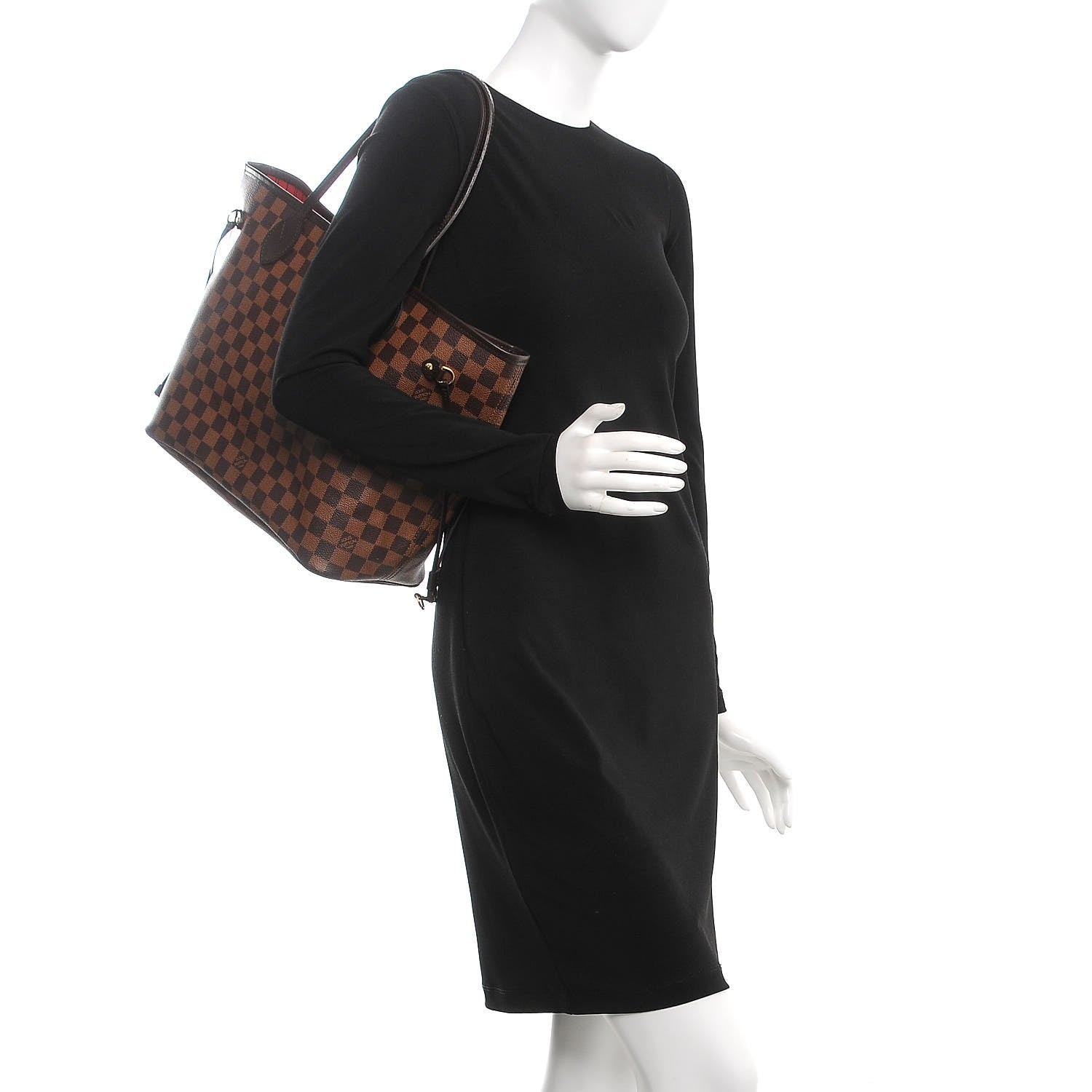 Louis Vuitton Damier Ebene Neo Neverfull MM 2 of 10