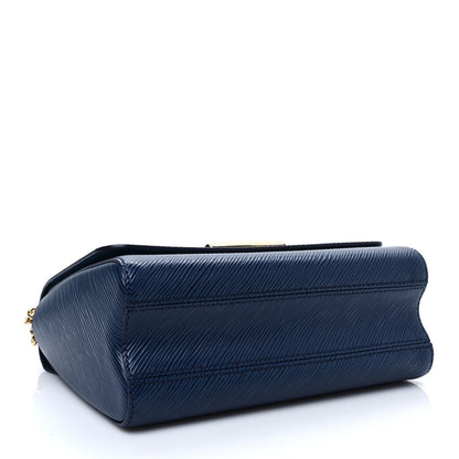 Louis Vuitton Epi Twist Shoulder Bag MM Indigo 4 of 7