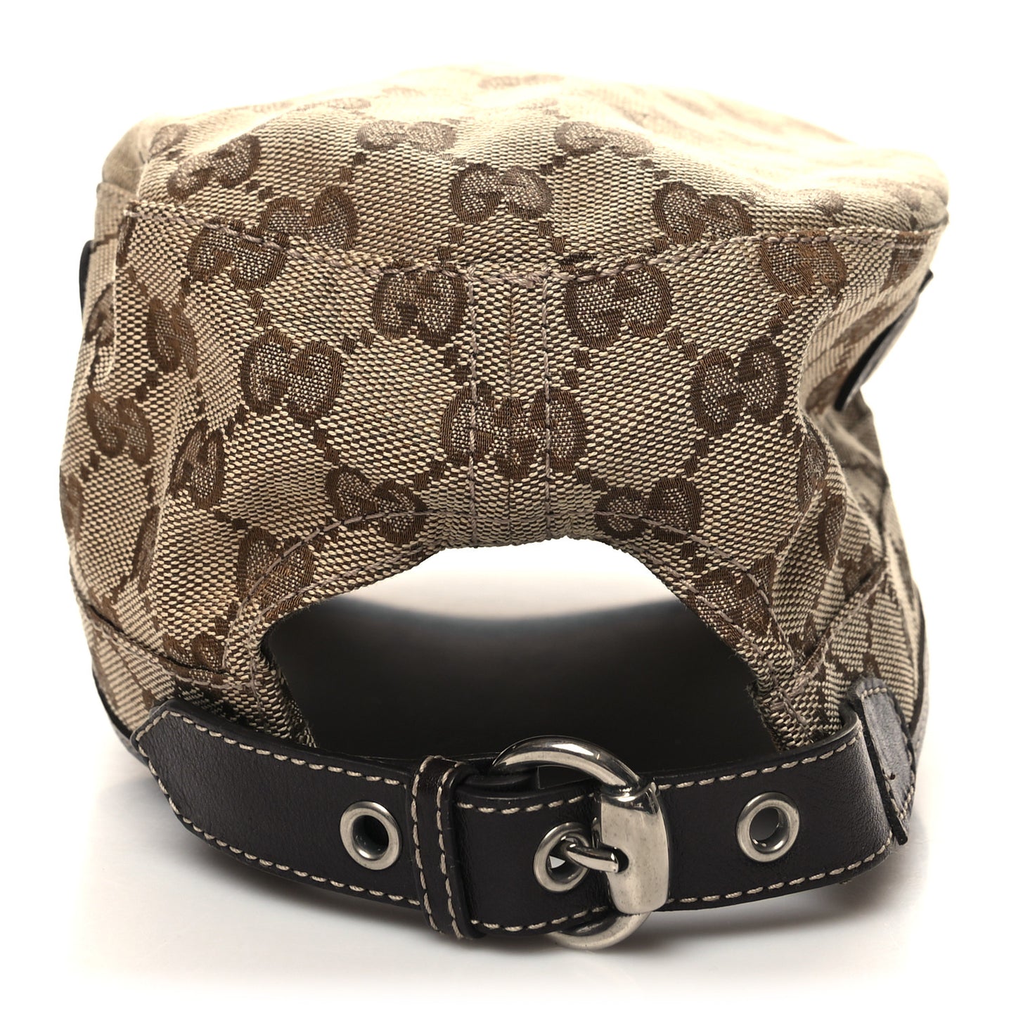 Monogram Military Hat XXL Brown
