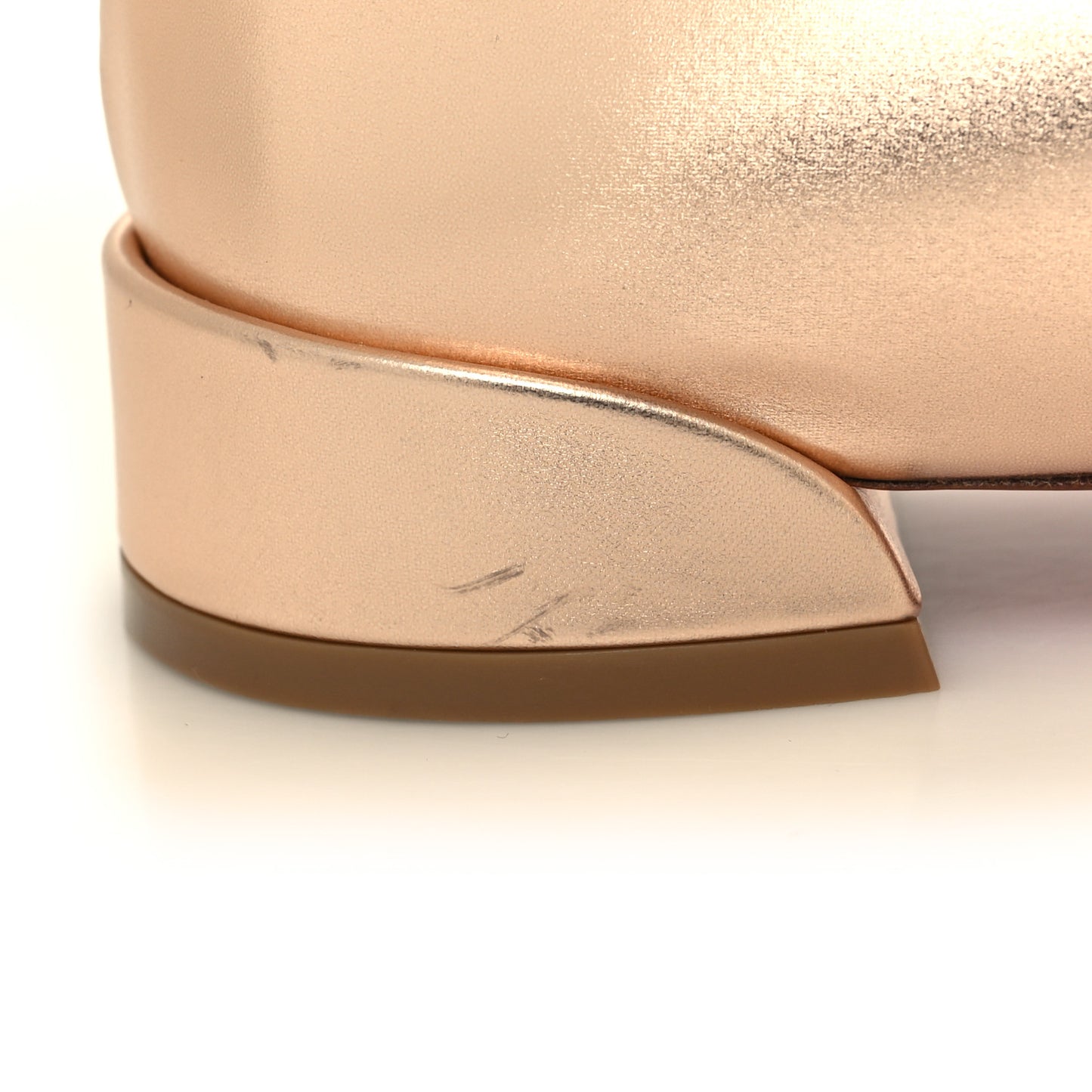 Nappa Metallic Sweet Jane Flats 40.5 Beige