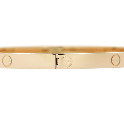 Cartier 18K Yellow Gold Small LOVE Bracelet 16 5 of 8
