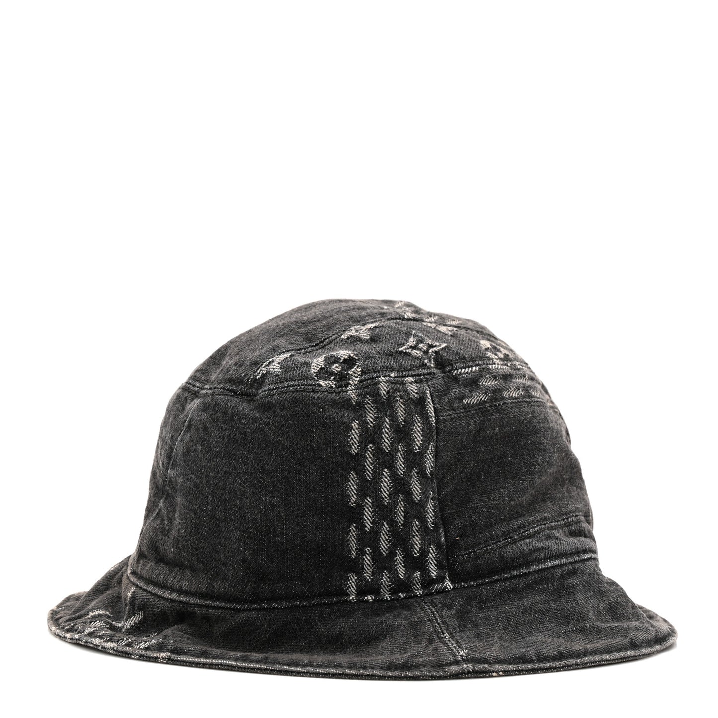 x NIGO Monogram Giant Denim Giant Damier Wave Sun Hat 60 Gray