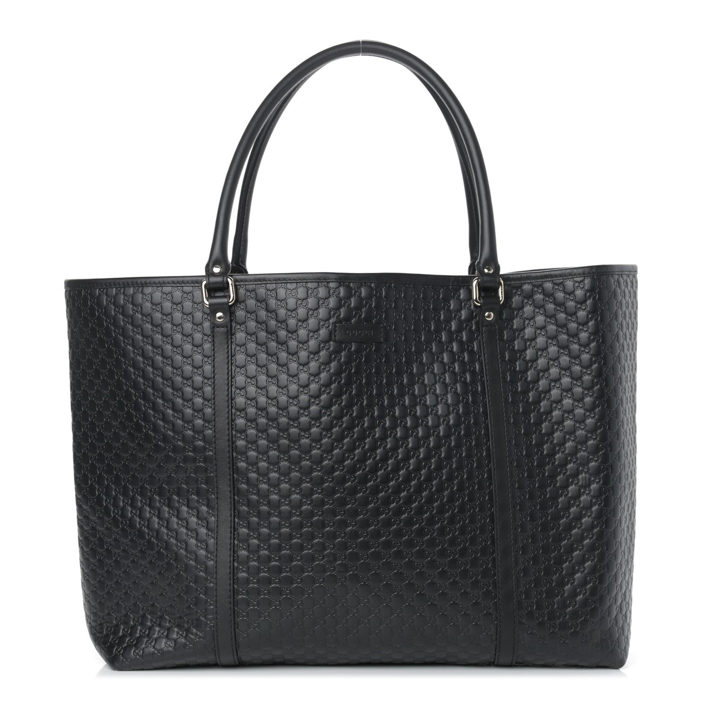 Microguccissima Large Joy Tote Black