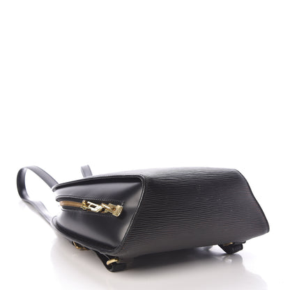 Louis Vuitton Epi Mabillon Backpack Black 4 of 10