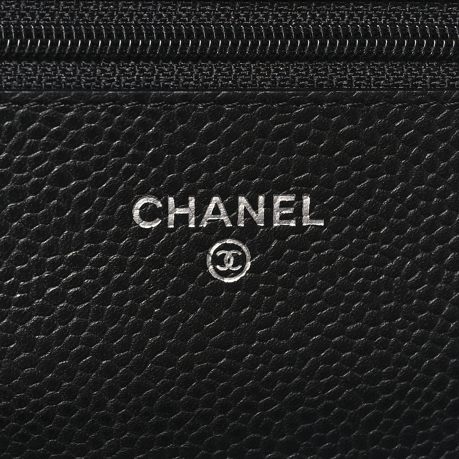 Chanel Caviar Quilted Wallet on Chain WOC Black 6 of 11